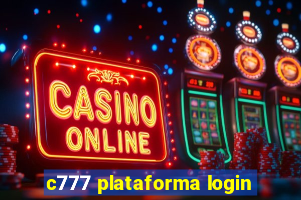 c777 plataforma login